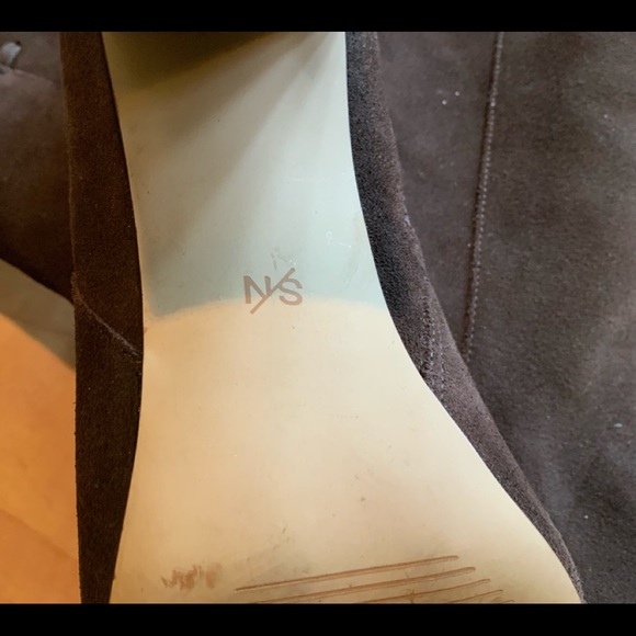 Women’s brown suede boots (n/s) size 8 - Picture 5 of 6